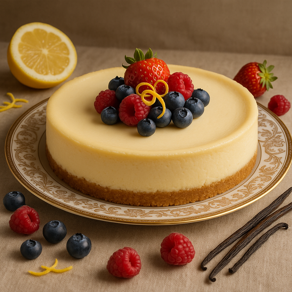 French Basque Cheesecake at Dallas Macarons